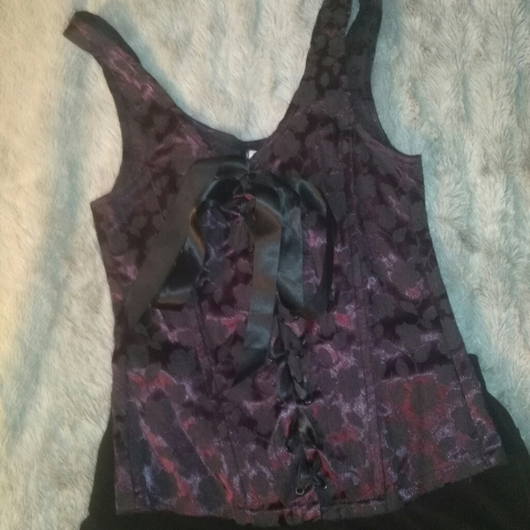 Ribbon Corset top - Picture 2 of 7